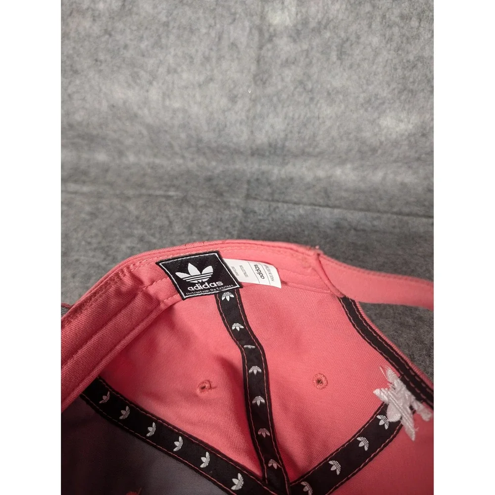 Adidas Adicolor Baseball Cap Coral Pink‎ Trefoil Logo Adjustable Strap